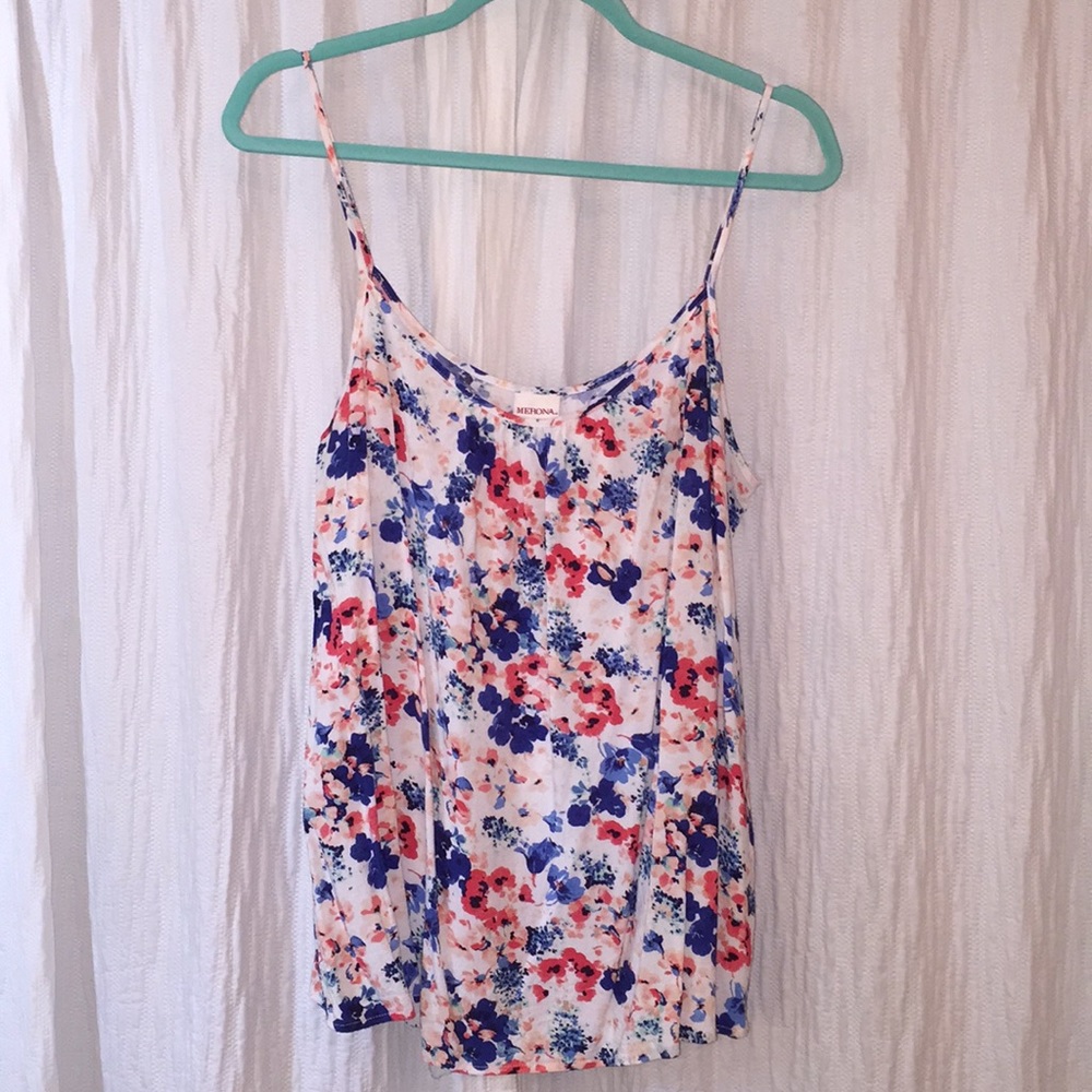 Merona floral tank